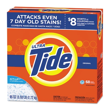 Tide Laundry Detergent, 85 oz Box, Powder, Tide Original, 3 PK 84997